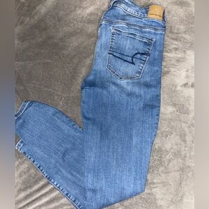 American Eagle Outfitters Light Blue Skinny Jeans